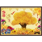 Tranh lộc vàng 01