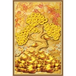 Tranh lộc vàng 16