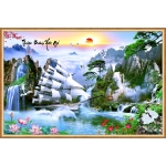 Tranh Thuận buồm xuôi gió 01