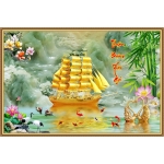 Tranh Thuận buồm xuôi gió 02