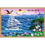 Tranh Thuận buồm xuôi gió 06