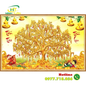 Tranh lộc vàng 04