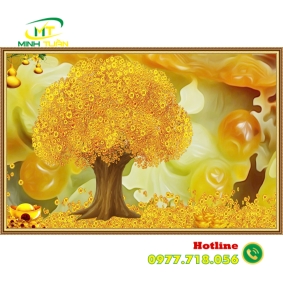 Tranh lộc vàng 06