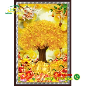 Tranh lộc vàng 14