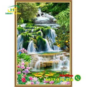 Tranh thác nước 11