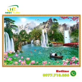 Tranh thác nước 35