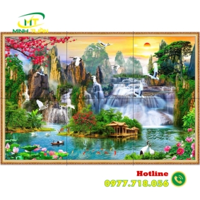 Tranh thác nước 36