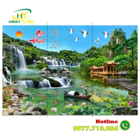 Tranh thác nước 37