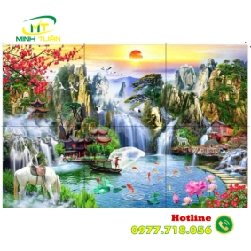 Tranh thác nước 45