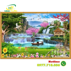 Tranh thác nước 47