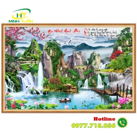 Tranh thác nước 51