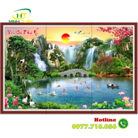 Tranh thác nước 52
