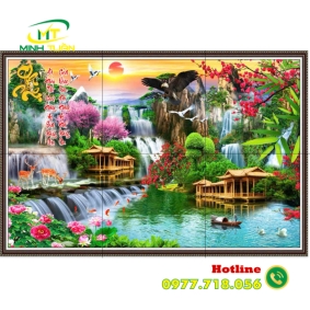 Tranh thác nước 56