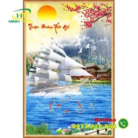 Tranh Thuận buồm xuôi gió 44