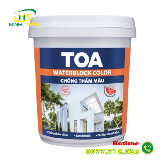 Sơn chống thấm màu TOA Waterblock Color