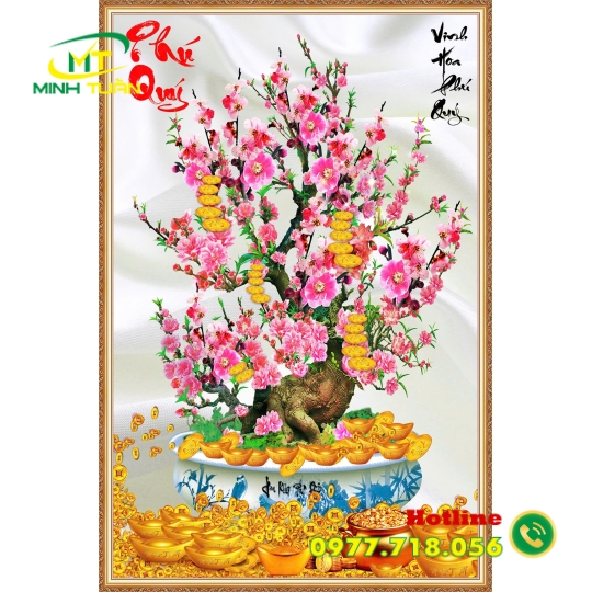 Tranh Đào 09