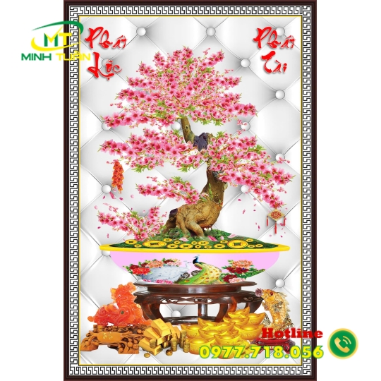 Tranh Đào 10