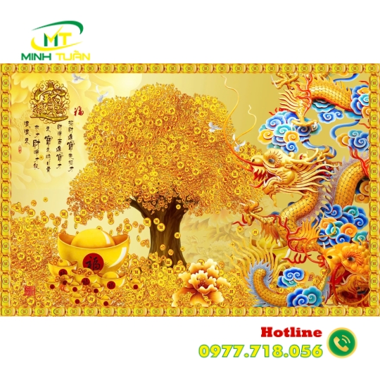 Tranh lộc vàng 03