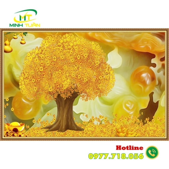 Tranh lộc vàng 06