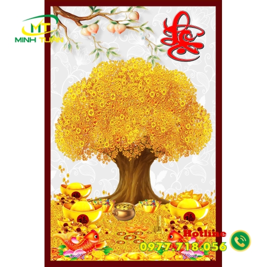 Tranh lộc vàng 15