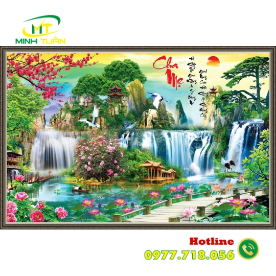 Tranh thác nước 21