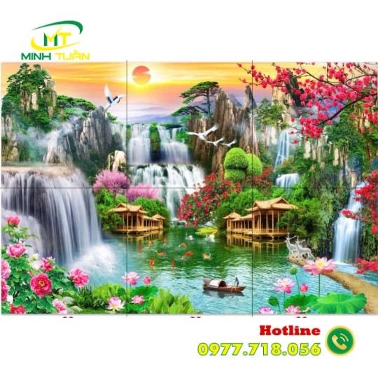Tranh thác nước 42