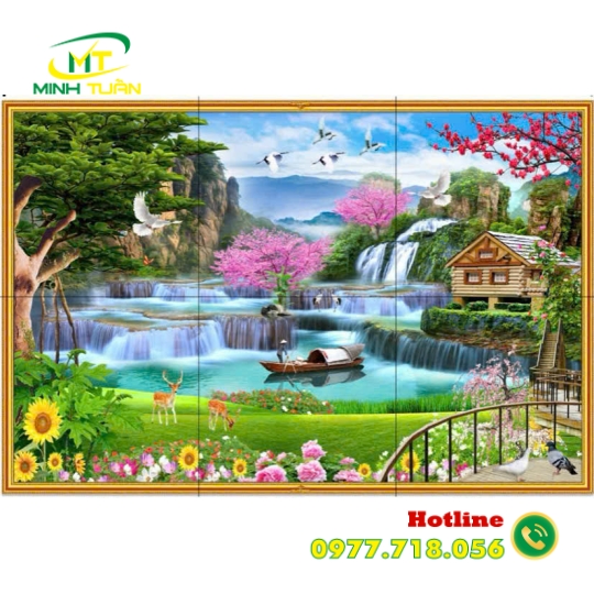 Tranh thác nước 47