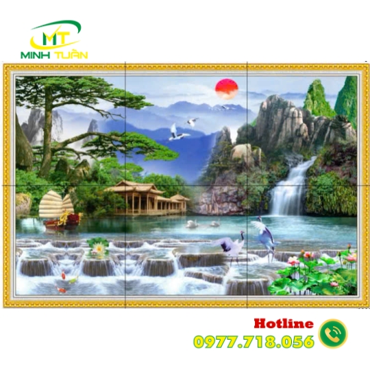 Tranh thác nước 48