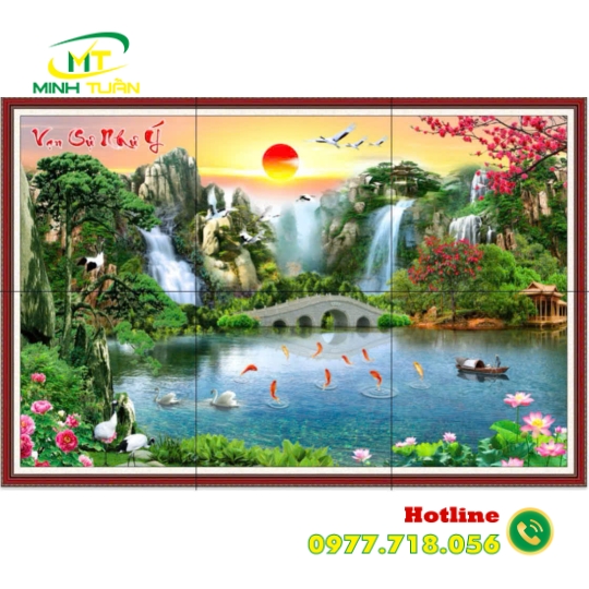 Tranh thác nước 52