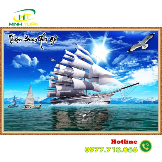 Tranh Thuận buồm xuôi gió 10