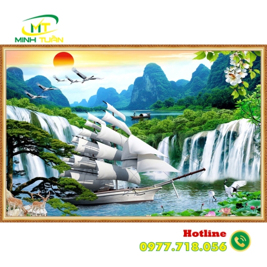Tranh Thuận buồm xuôi gió 11