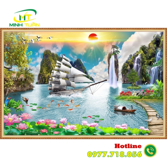 Tranh Thuận buồm xuôi gió 12