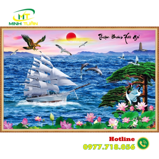 Tranh Thuận buồm xuôi gió 29