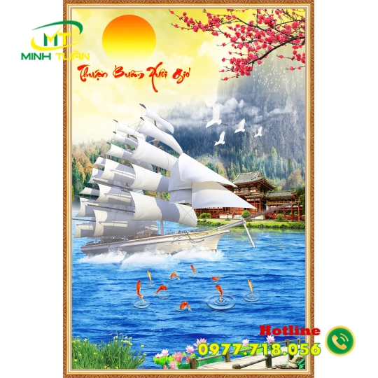 Tranh Thuận buồm xuôi gió 44